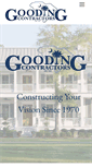 Mobile Screenshot of goodingcontractors.com